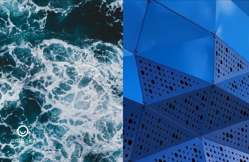 Una cadena de farmacias con olas en sus fachadas